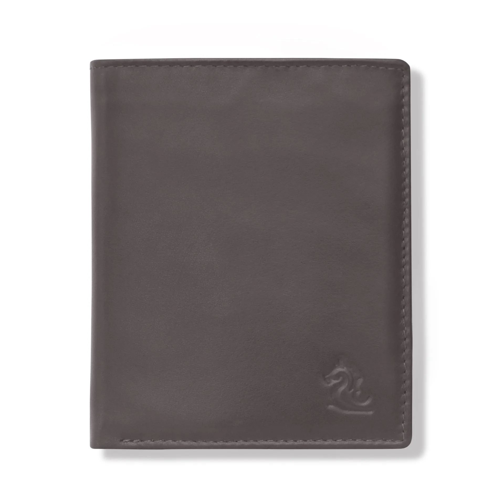10027 Tan Vertical Bifold Wallet