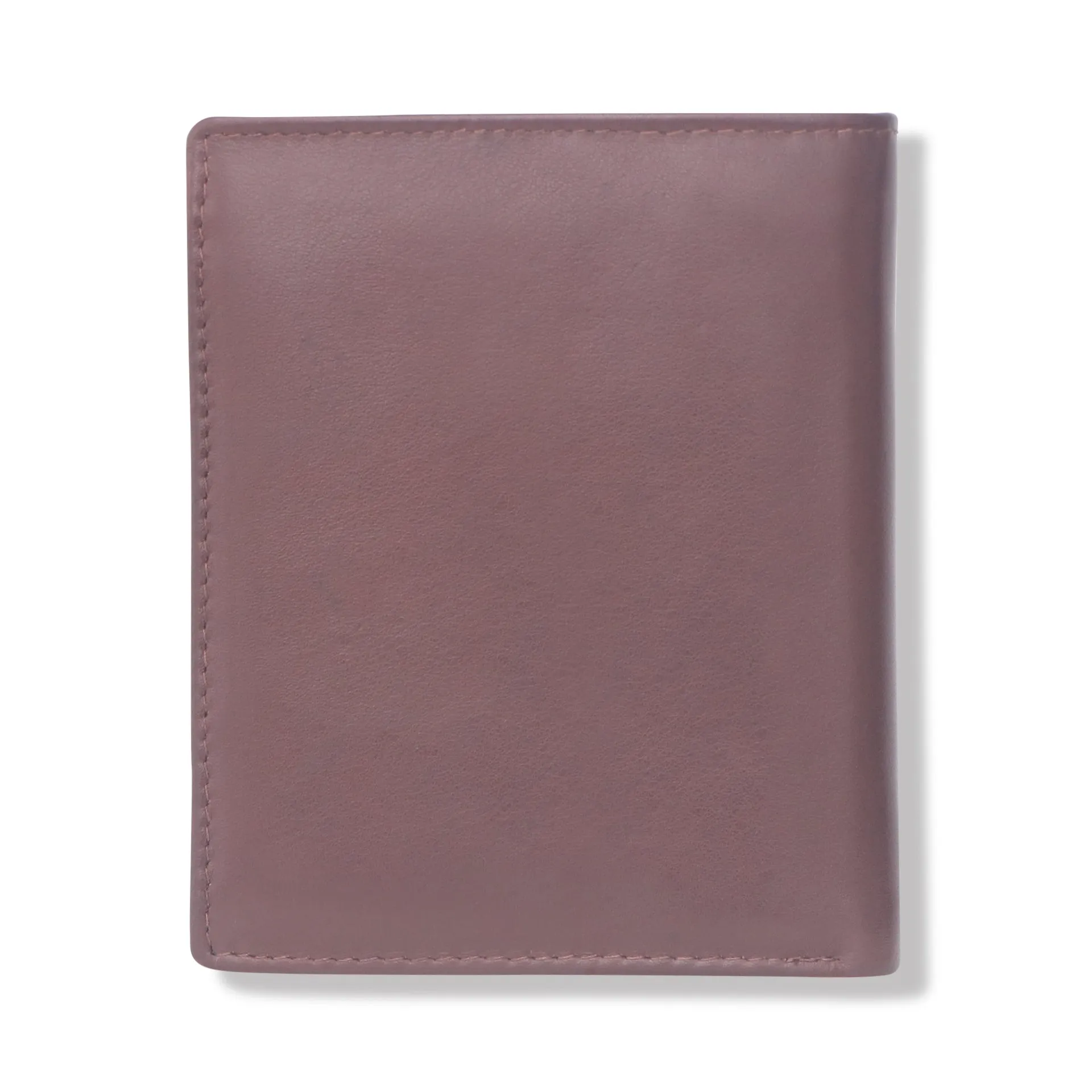 10027 Tan Vertical Bifold Wallet