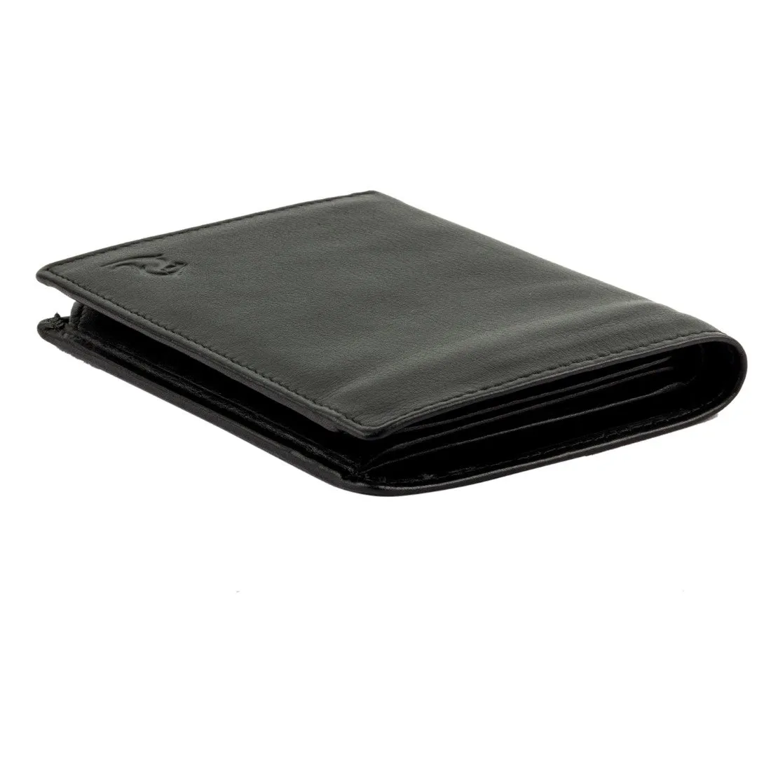 10094 Black Trifold Wallet