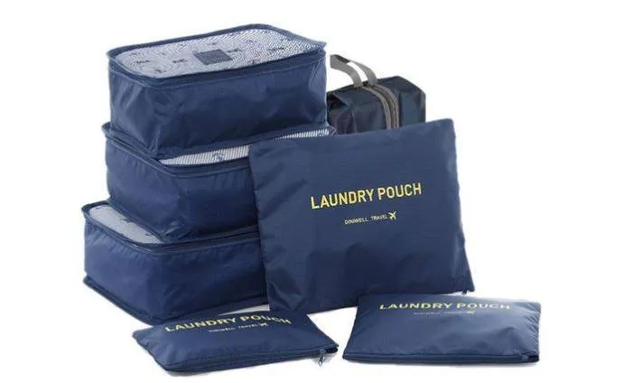 6-Piece Luggage Organiser Set