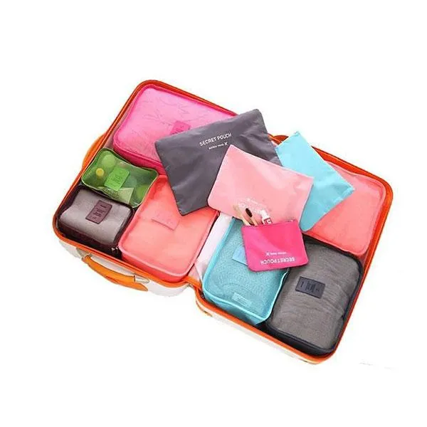 6-Piece Luggage Organiser Set