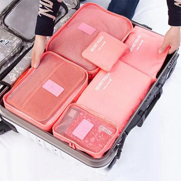 6-Piece Luggage Organiser Set