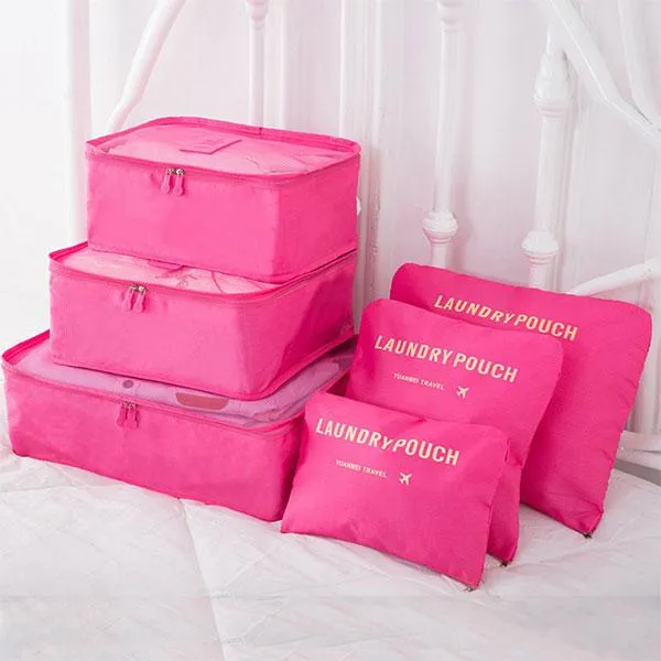 6-Piece Luggage Organiser Set