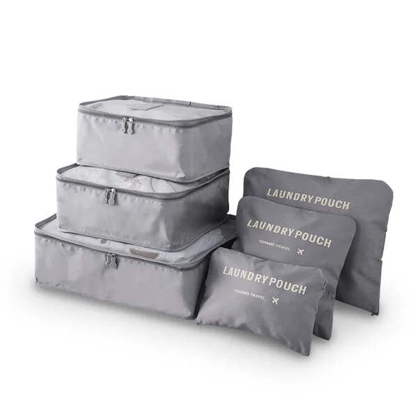 6-Piece Luggage Organiser Set
