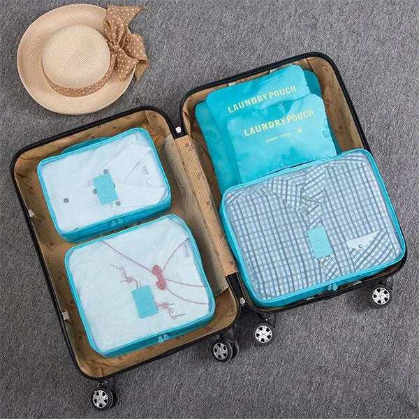 6-Piece Luggage Organiser Set