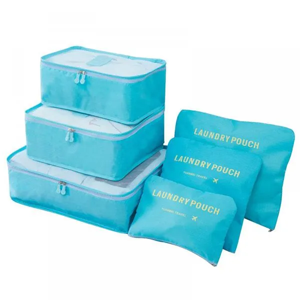 6-Piece Luggage Organiser Set