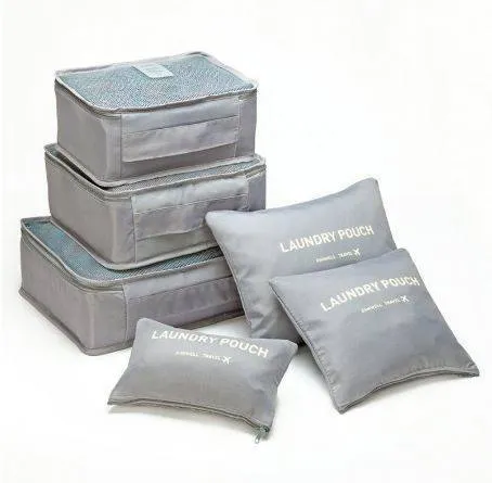 6-Piece Luggage Organiser Set