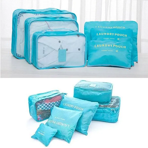 6-Piece Luggage Organiser Set