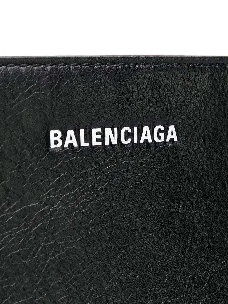 Balenciaga Logo Explorer Zip Pouch