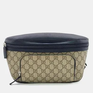 Beige & Black belt bag