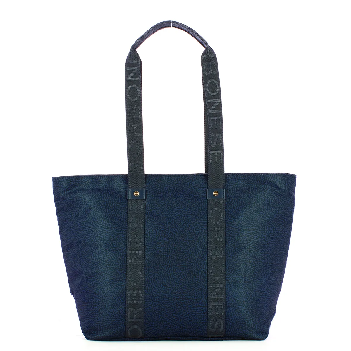 Borbonese - Eco Line Medium Blue Tote - 934133I15 - BLU