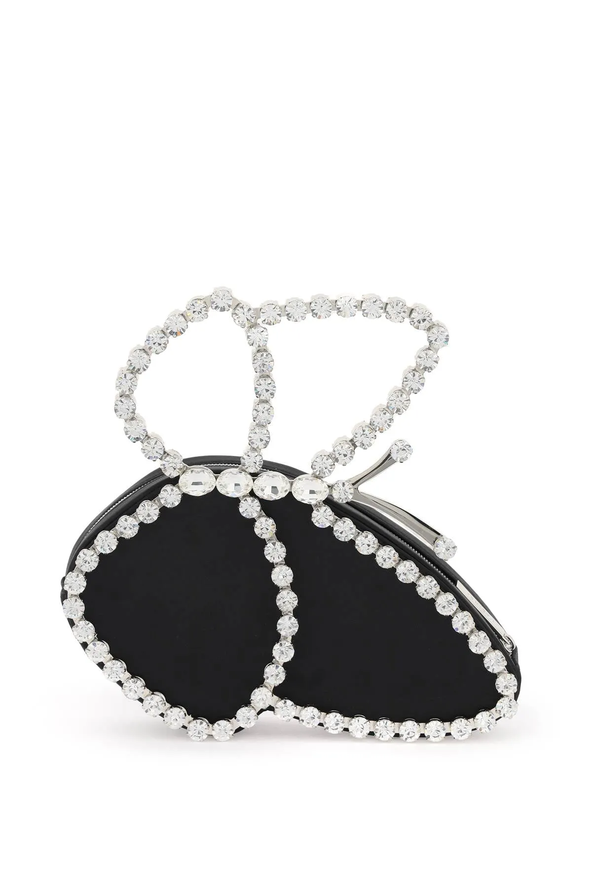 butterfly crystal clutch