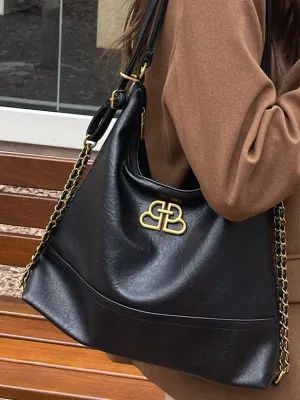 Chains Zipper Handbags
