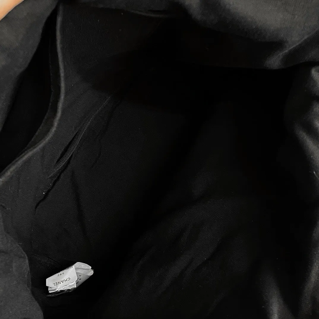 Chanel 22S Tote with Blanket Black Tote Bag