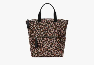 Chelsea Spotted Leopard Convertible Backpack