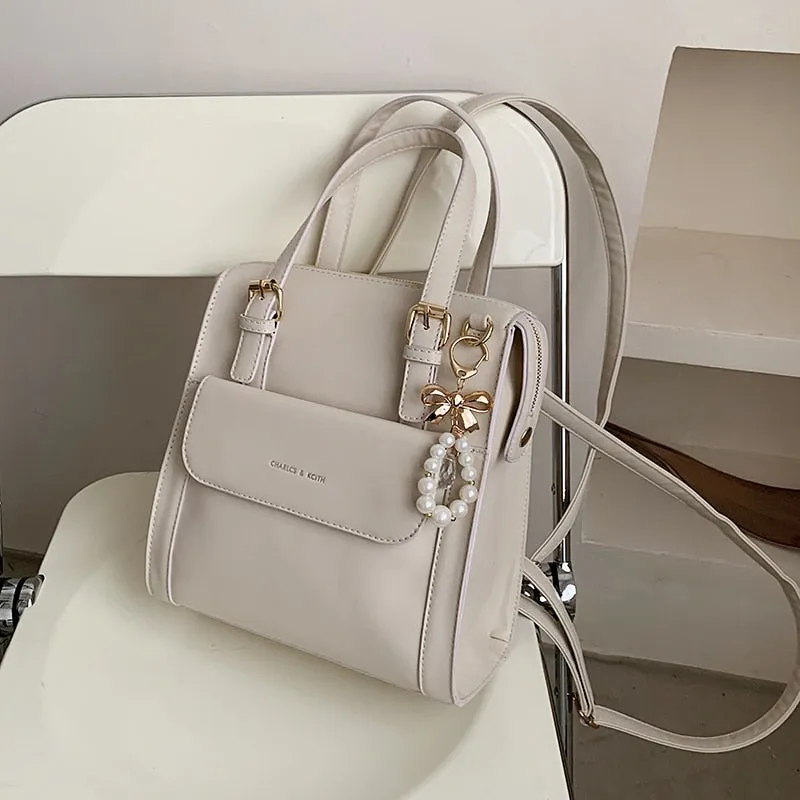 Christmas Gift 2021 Spring Women Fashion Backpack Female High Quality Soft Leather Book School Bags For Teenage Girls Travel Rucksacks