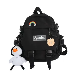 Christmas Gift Korean Style Waterproof Canvas Small Mini Backpack For Women Fashion Travel Backpack School Bag For Tennage Girl Shoulder Bag