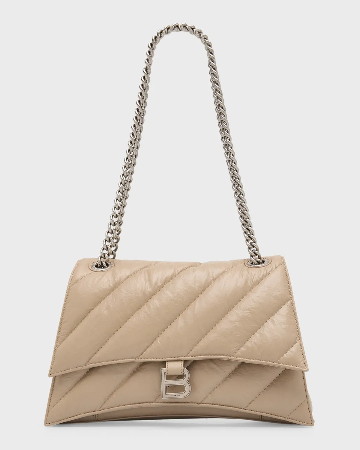 Crush Medium Quilted Chain Bag