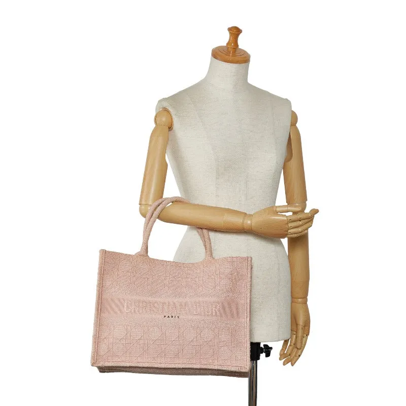 Dior Canaris Book s Handbags Handbags Pink Canvas Ladies Dior [Handbags]