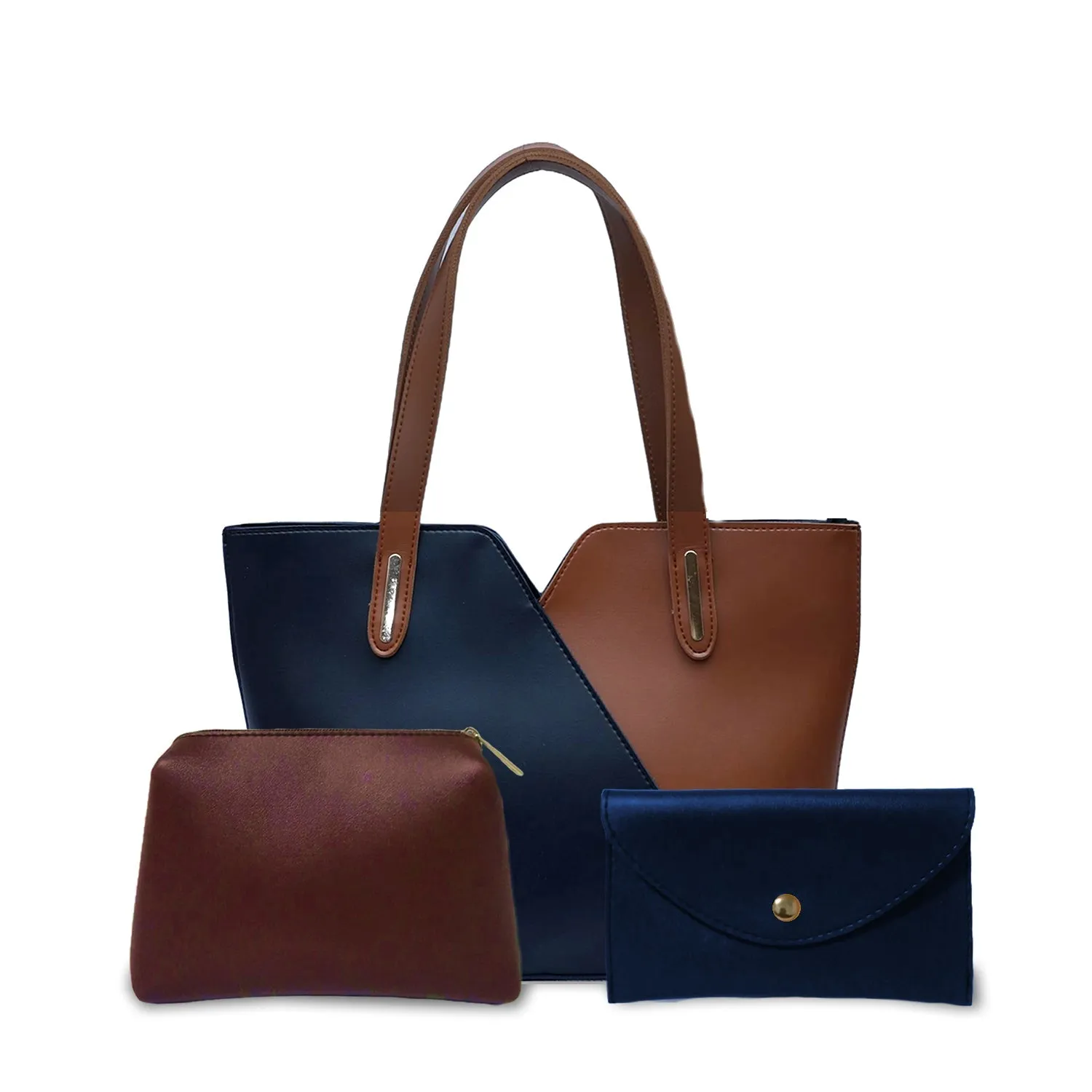 Double Tone Blue 3Pc Set