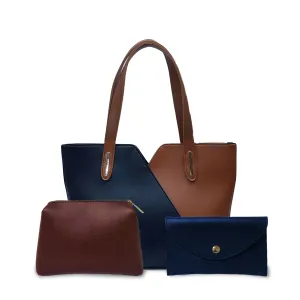 Double Tone Blue 3Pc Set