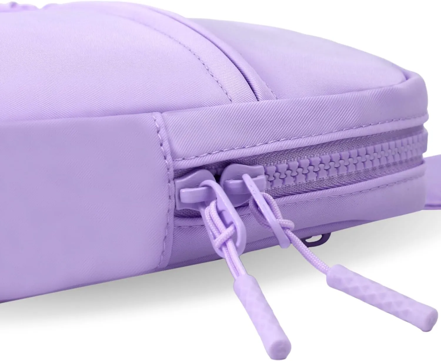 FORZAROCKET Ultralight Sling Bag w/Long Strap 70"  Small Crossbody Bag w/Extended Strap  Women Men Fanny Pack w/Anti-Theft Pocket  Two-Way Durable Zipper  Travel & Plus Size Friendly, Light Purple