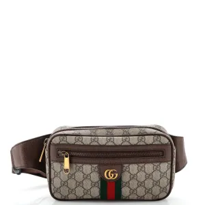 GUCCI Ophidia Belt Bag GG Coated Canvas Medium