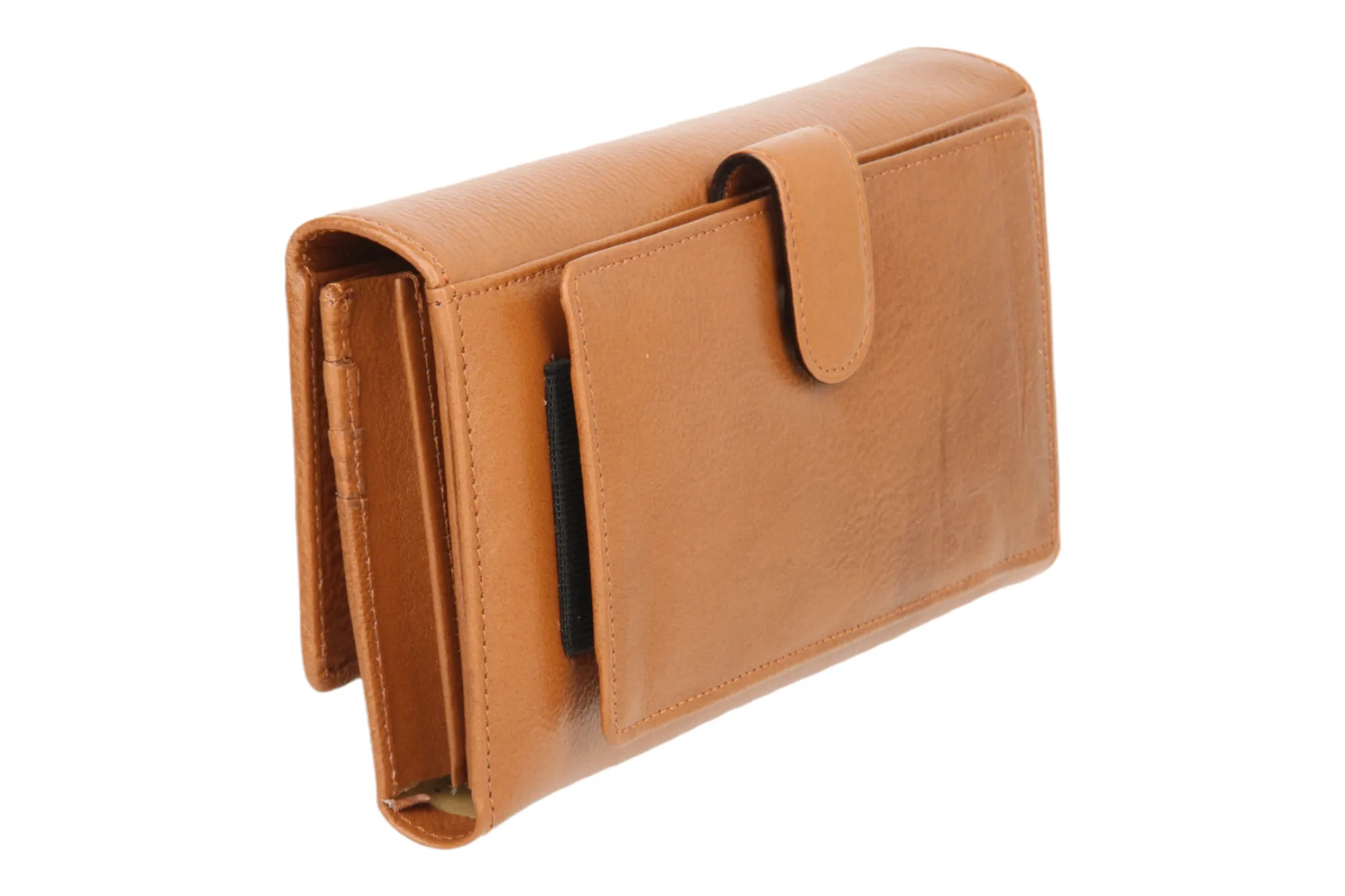 Ladies Premium leather clutch 54504 (TAN)
