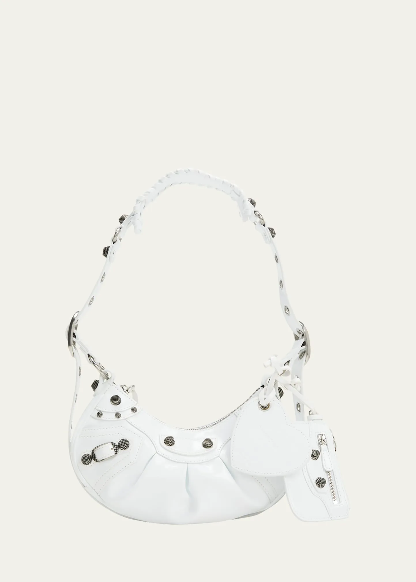 Le Cagole XS Faux-Leather Shoulder Bag