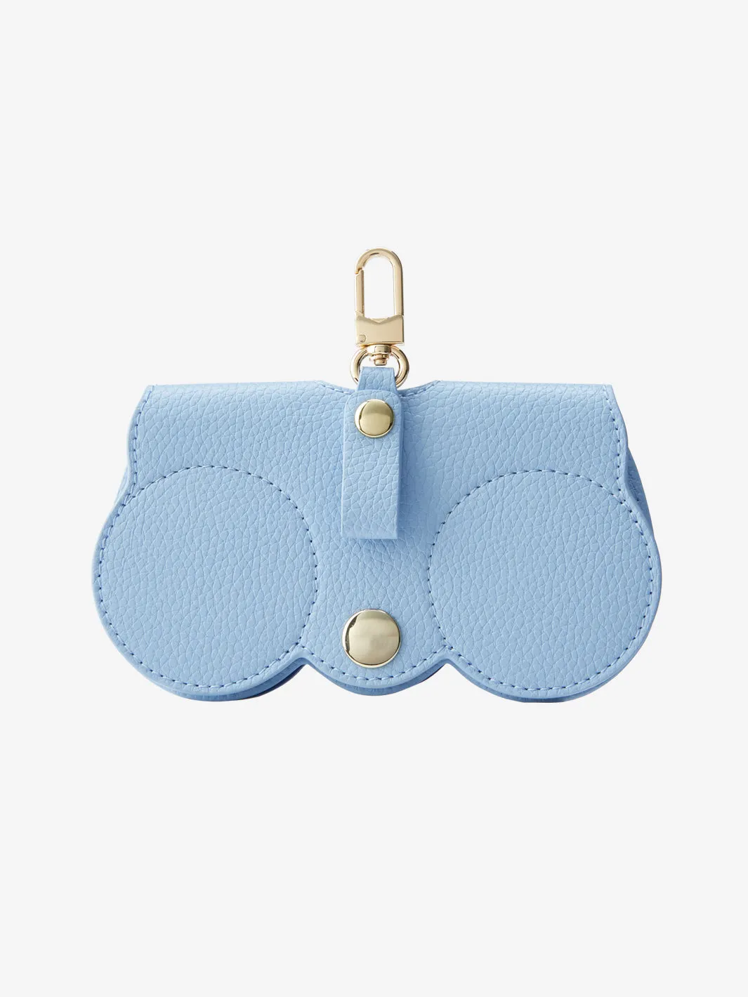 Leather Sunglasses Case Suncover in Blue