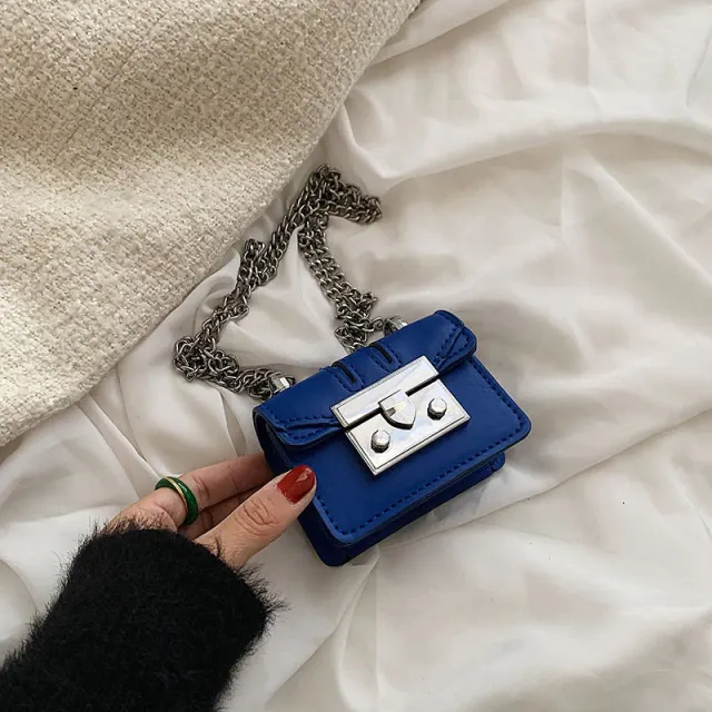 Lety Women's Super Mini Leather Chain Handbags