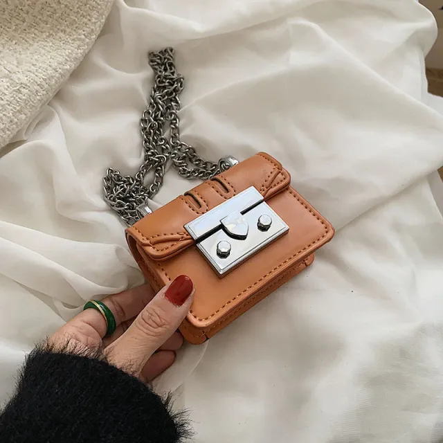 Lety Women's Super Mini Leather Chain Handbags