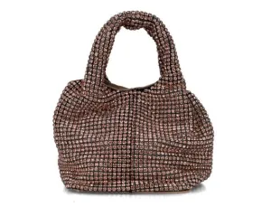 Menbur Rose Gold Diamanté Clutch Bag