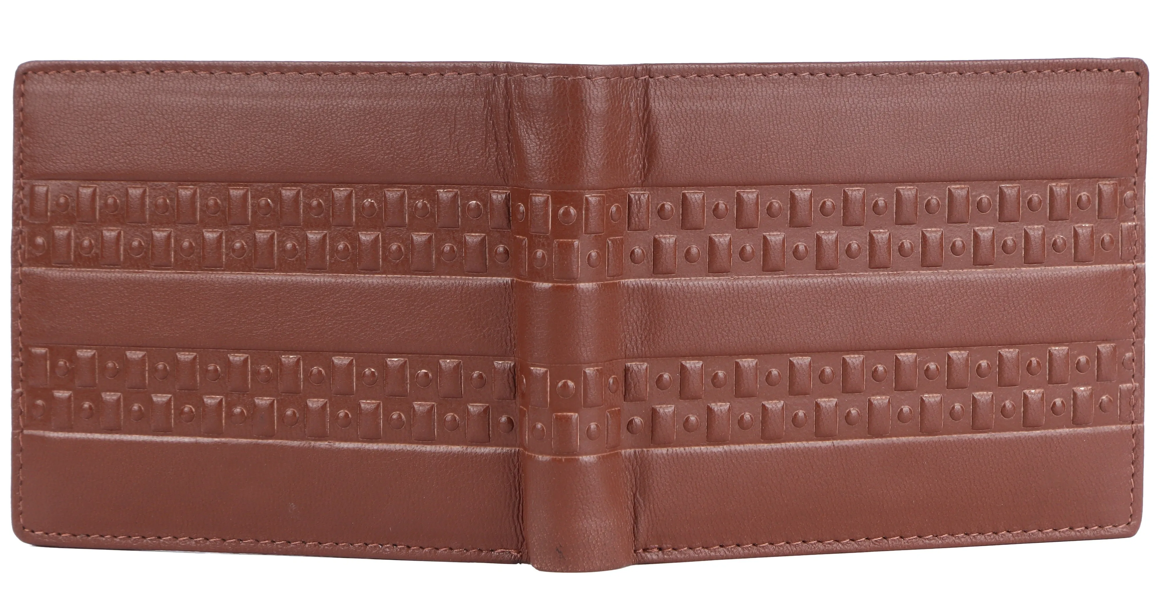 MENS LEATHER WALLET (RFID) 93704 (TAN)