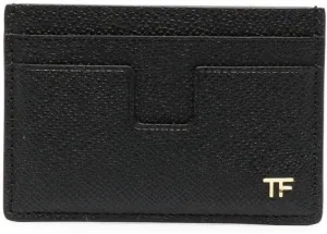 Men's Pebbled LeatherCardholder in Black | Size UNICA | YM232LCL081G