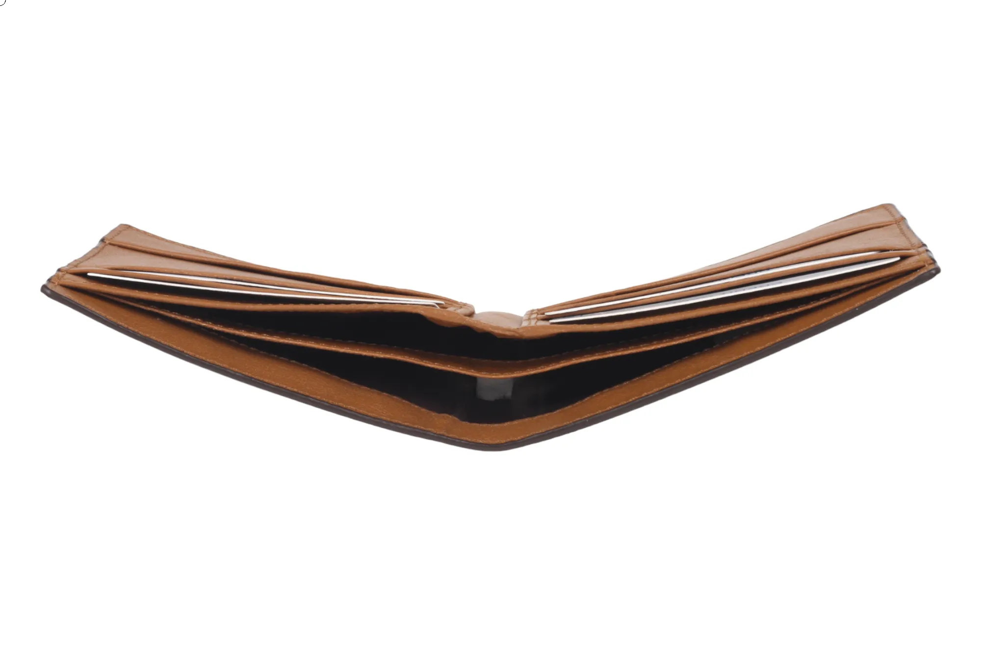 MENS PREMIUM LEATHER WALLET 54778 (BROWN)
