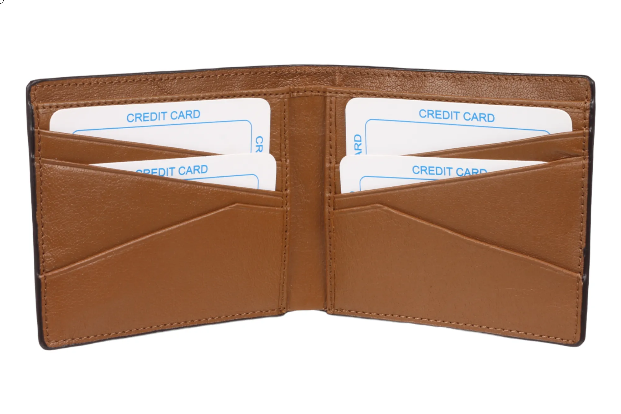 MENS PREMIUM LEATHER WALLET 54778 (BROWN)