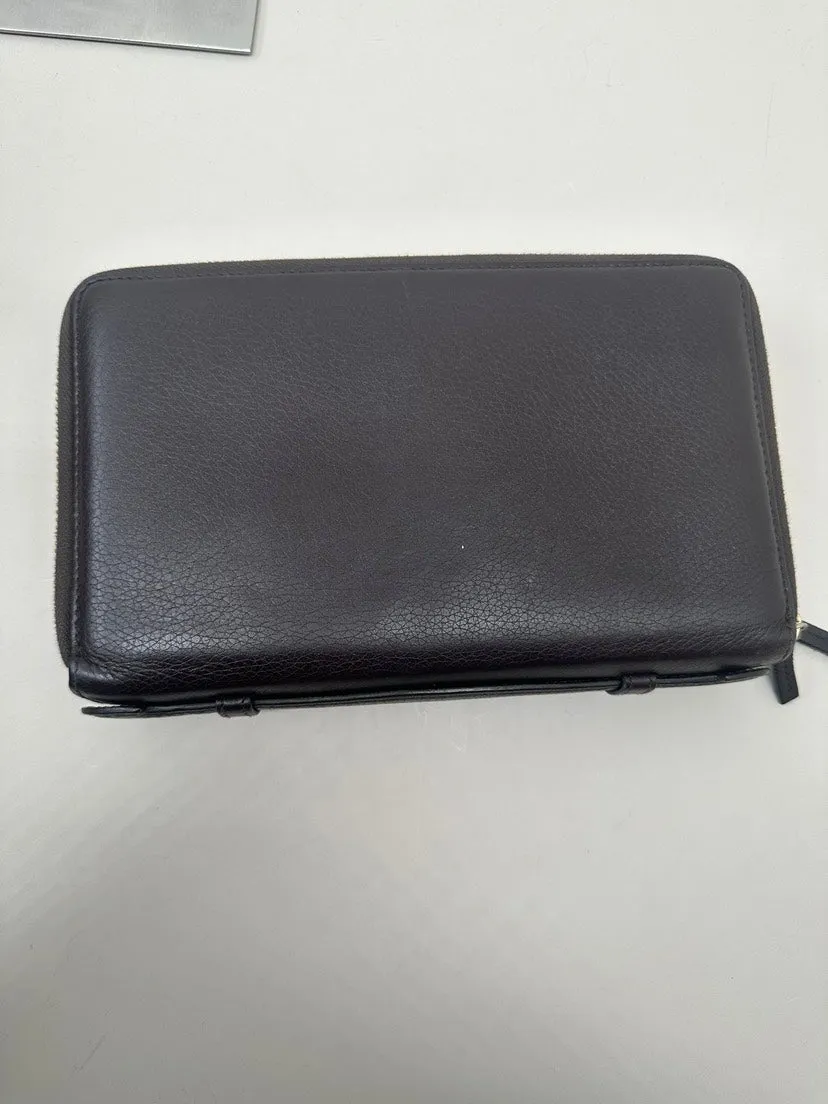 Preloved Gucci Soho Black Leather Clutch