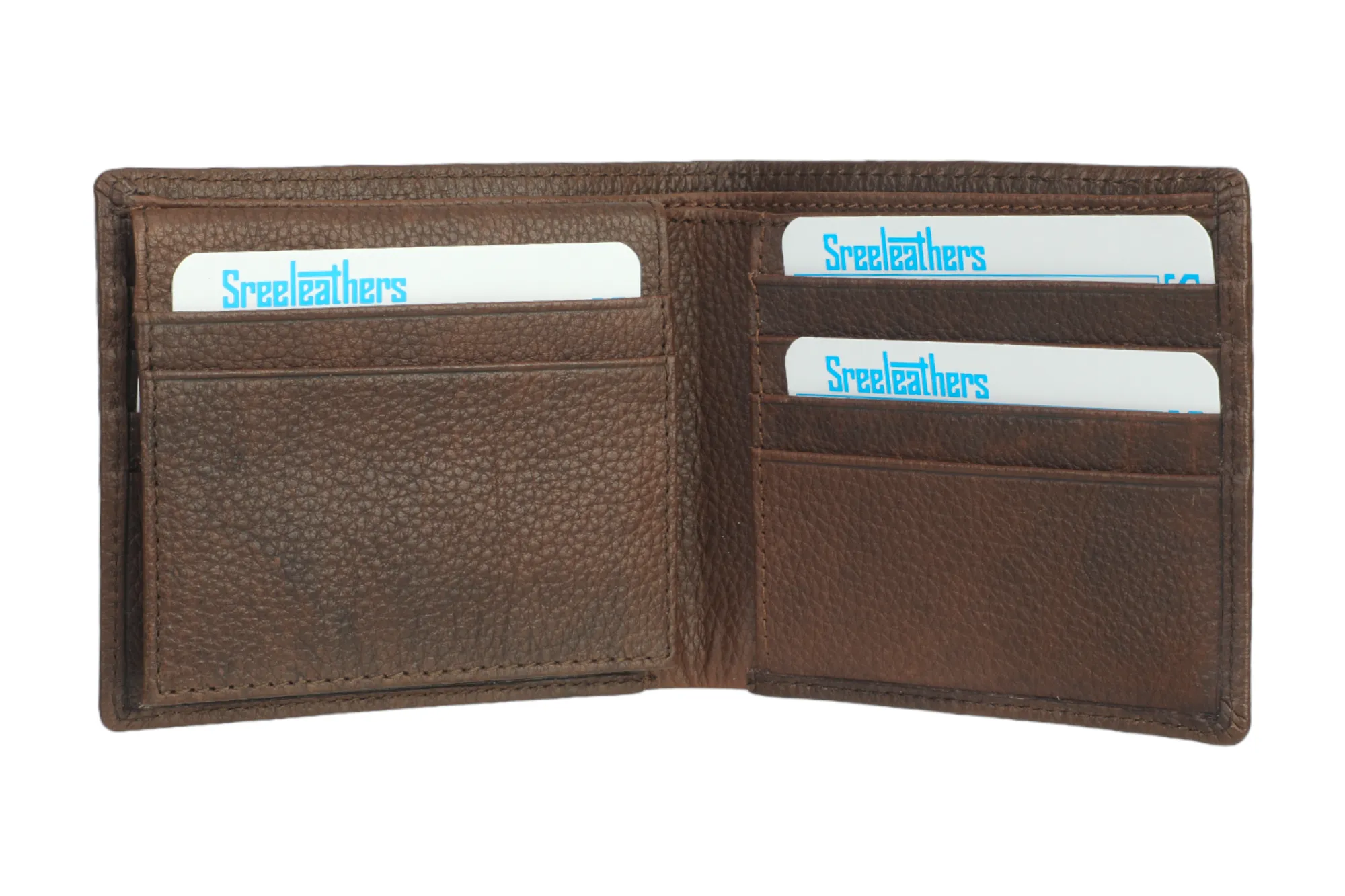 PREMIUM MENS LEATHER WALLET 912002 (BROWN)