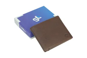 PREMIUM MENS LEATHER WALLET 912002 (BROWN)