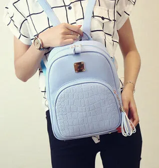 PU Leather New Fashion Women Backpacks