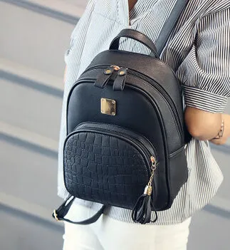 PU Leather New Fashion Women Backpacks