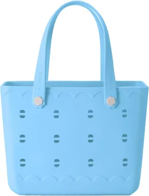 Rubber Beach Bag Waterproof Washable Tip-Proof Durable Tote Bag for Beach Boat Pool and Sports X Large Rubber Tote