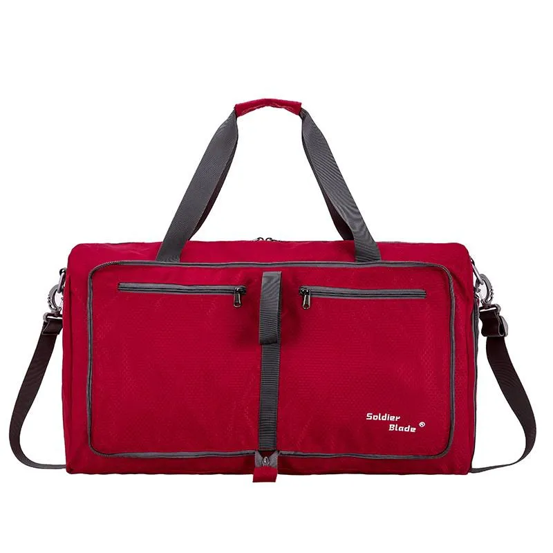 Separate Dry And Wet Gym Bag Men's Training Sports Handbags Large-capacity Foldable Portable Travel Bags 2021