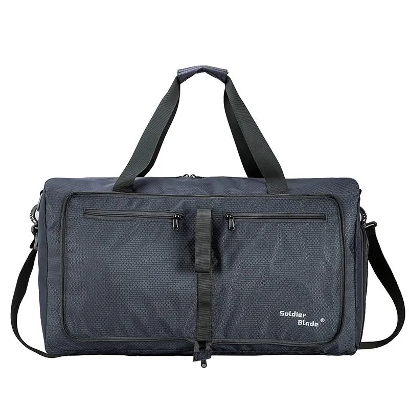 Separate Dry And Wet Gym Bag Men's Training Sports Handbags Large-capacity Foldable Portable Travel Bags 2021
