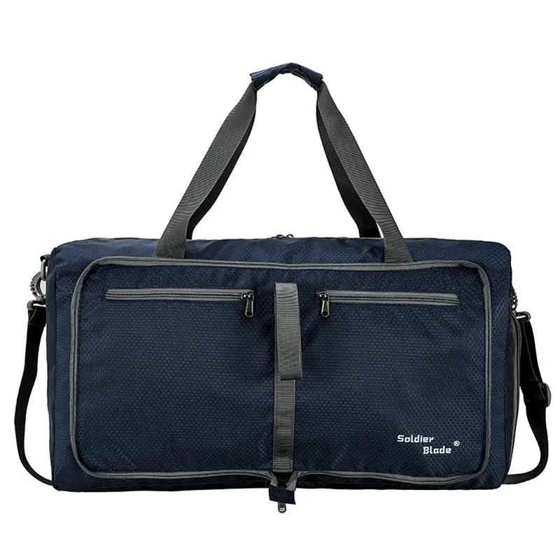 Separate Dry And Wet Gym Bag Men's Training Sports Handbags Large-capacity Foldable Portable Travel Bags 2021
