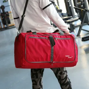 Separate Dry And Wet Gym Bag Men's Training Sports Handbags Large-capacity Foldable Portable Travel Bags 2021