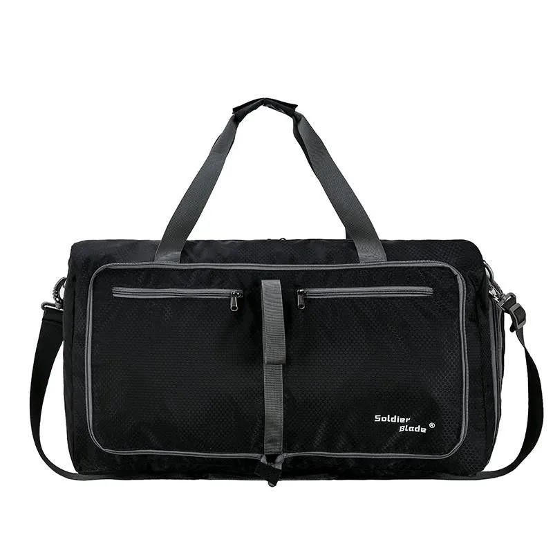 Separate Dry And Wet Gym Bag Men's Training Sports Handbags Large-capacity Foldable Portable Travel Bags 2021