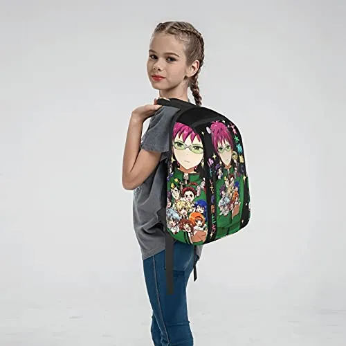 The Disastrous Life Of Saiki K Anime Backpacks, Travel Backpacks, Work Backpacks, Laptop Bags