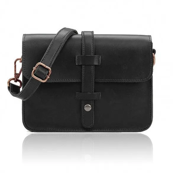 Vintage Women Designer Cross Satchel Messenger Shoulder School Handbag Bag